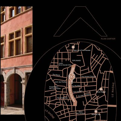 Les terreaux: quartier en plein coeur de Lyon 