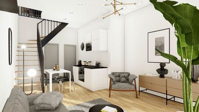 Perspective d'un appartement proposé par Oscar Développement