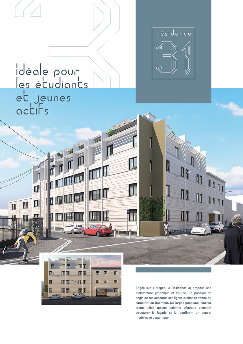 116 studios à la vente à Reims par Oscar Développement