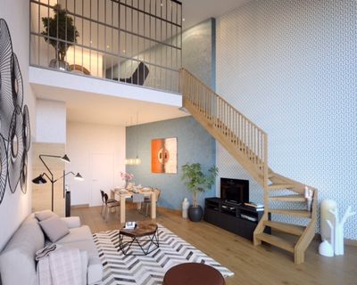 pers pour loft en duplex avec jardin privatif